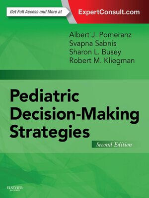 cover image of Pediatric Decision-Making Strategies E-Book